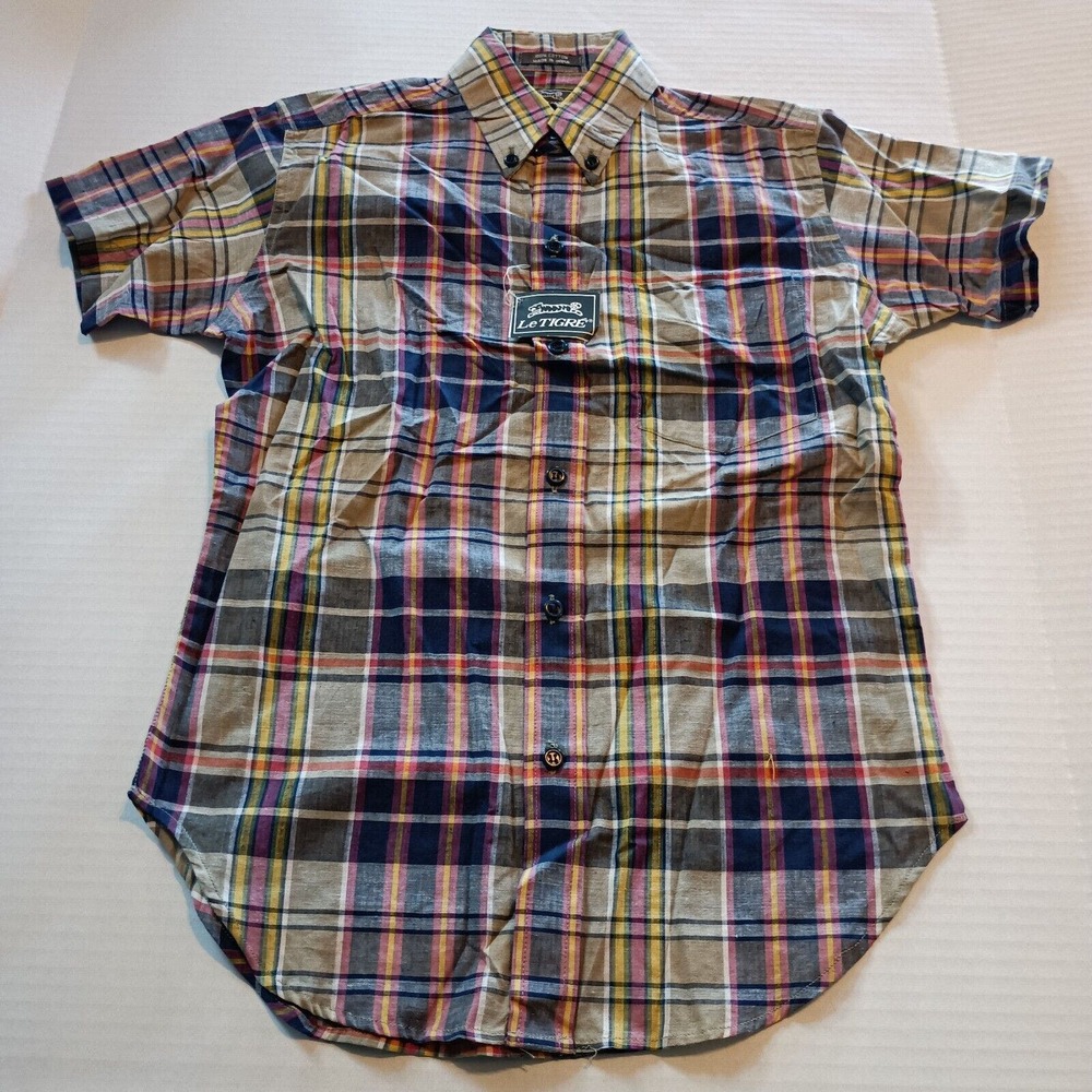 Vintage Le Tigre‎ Plaid Shirt
